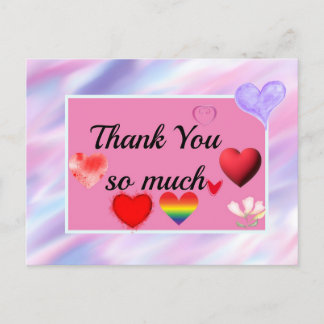 Tack så mycket för ditt postkort helg vykort