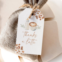 Tack så mycket kaffe Baby Shower