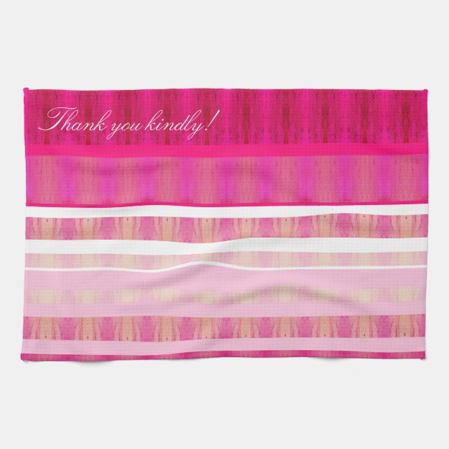 Tack så mycket kökshandduk (Horisontell)