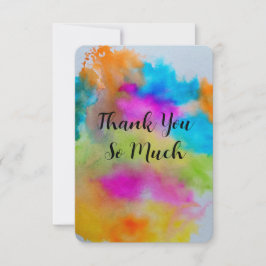 Tack så mycket kort