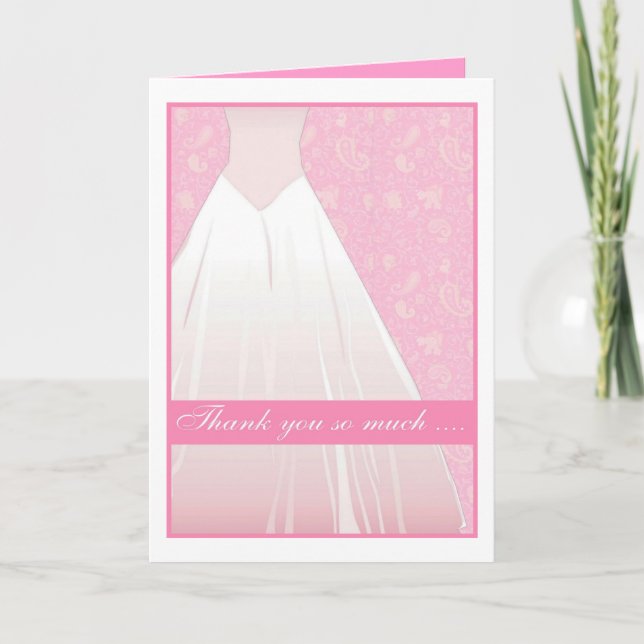 tack så mycket .... kort (Framsida)