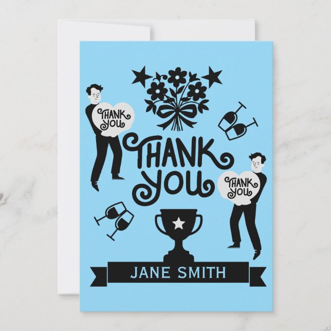 Tack så mycket kort (Framsida)