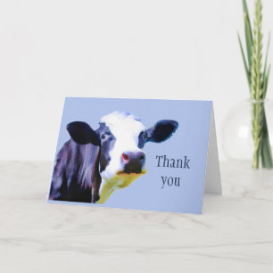 Tack så mycket, Moo ch Funny Cow Kort
