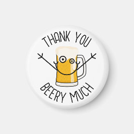 Tack så mycket öl - Dumma ansikte Magnet