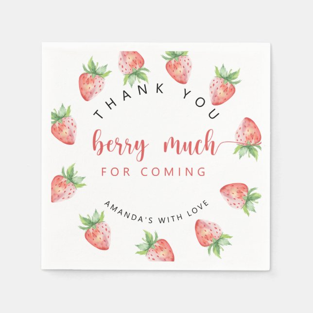 Tack så mycket pappersservett (Framsidan)