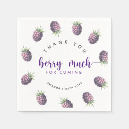 Tack så mycket pappersservett