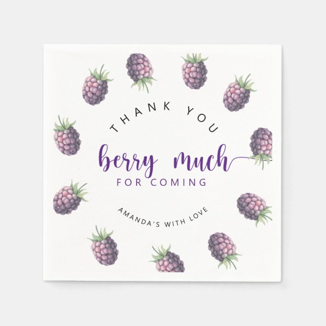 Tack så mycket pappersservett (Framsidan)