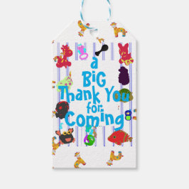 Tack så mycket presentetikett