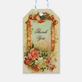 Tack så mycket presentetikett