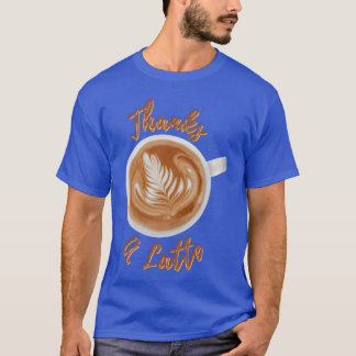 Tack så mycket Roliga kafferesitat Kaffelskare fam T Shirt
