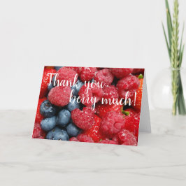 Tack så mycket! Tack Greeting Card Kort