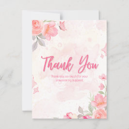 Tack så mycket vykort