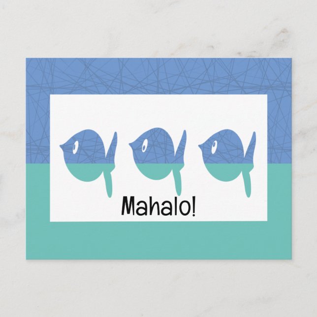 Tack så mycket vykort (Framsida)