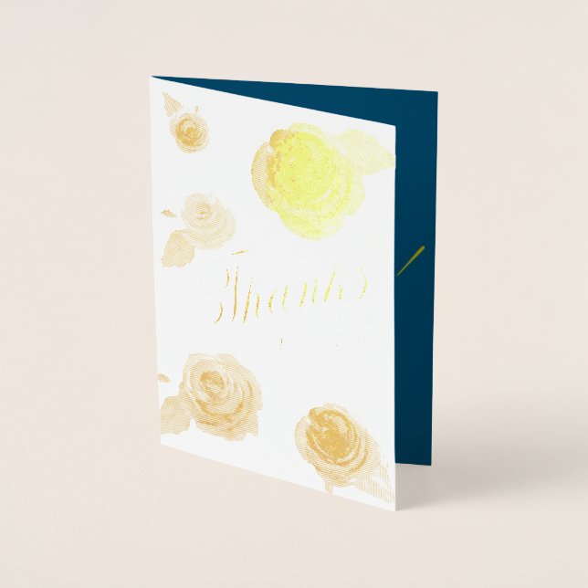 Tack så mycketTack Folierat Kort (Framsida)