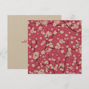 TACK: SAKURA CHERRY BLOMMARS TACK KORT
