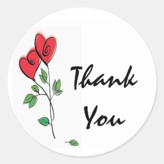 Tack sälar runt klistermärke