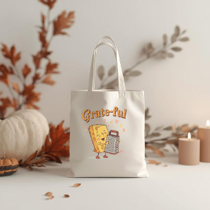 Tack-sam - Sött ost och riveverk Thanksgiving Tygkasse