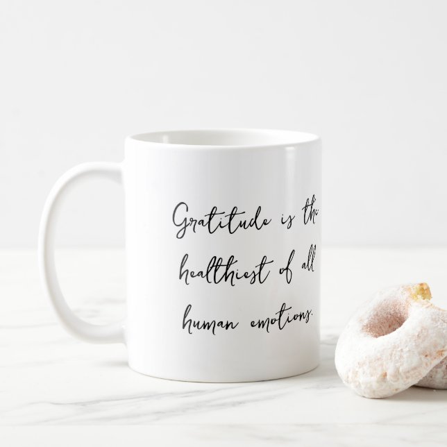 Tack-samhets Inspirerande Citat Mugg (Med munk)