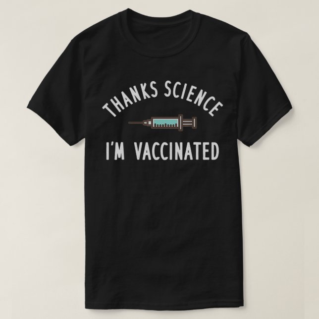 Tack Science Pro Vaccine Im Vaccinerad T Shirt (Design framsida)