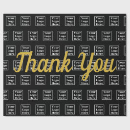 Tack Script Black Your Logotyp here-mall Presentpapper