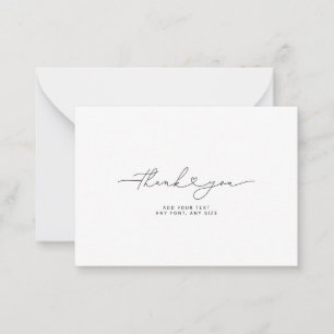 Tack Script Heart-Elegant 3,5"X2.5" Anteckningskort