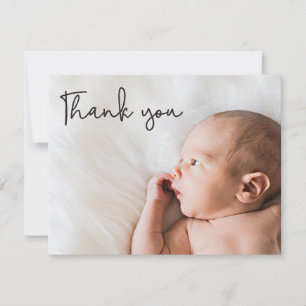 Tack Script och Baby Birth Notice Meddelande
