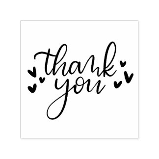 Tack Self-Inking Frimärke Självfärgande Stämpel