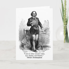 Tack, Shakespeare stil! Tack Kort