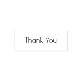 Tack Självfärgande Stämpel