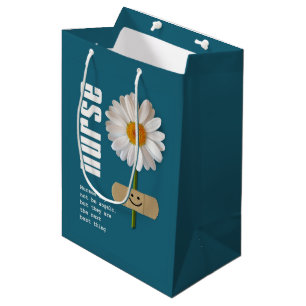 Tack Sjuksköterskans Daisy Design Gift-väskor