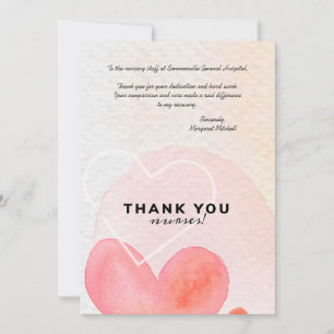 Tack sjuksköterskor