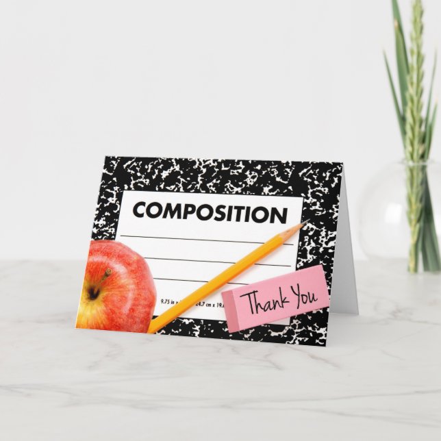 Tack skolar tema kort (Framsida)