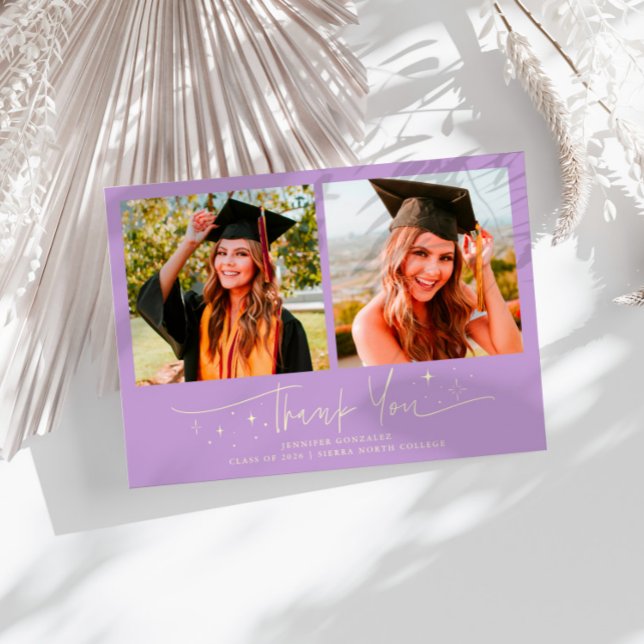 Tack Skriptstjärnor Wisteria Grad Multi Foto Meddelande (Skapare uppladdad)