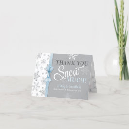 Tack SNÖ - mycket Baby blue snöflingningsskugga