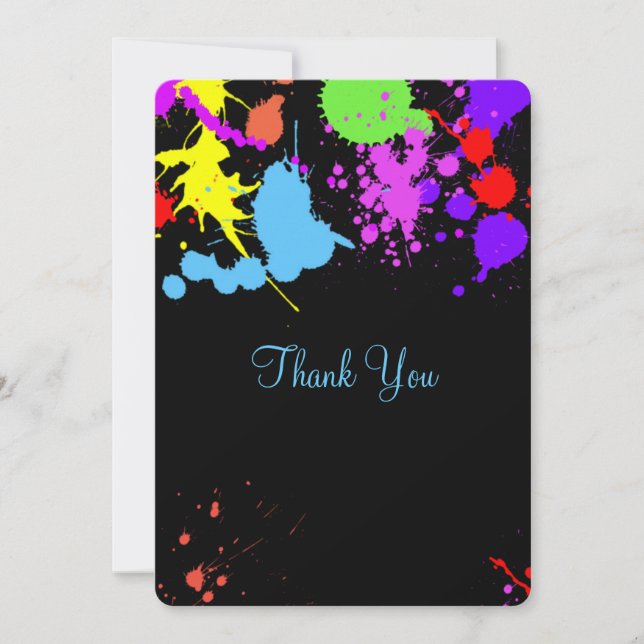 Tack Snygga Neon, Lys i Mörkret, Kort (Framsida)