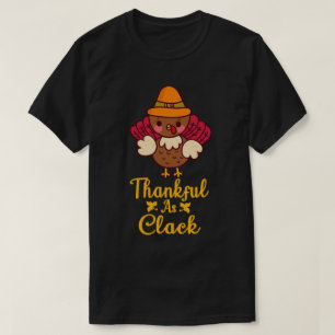 Tack som Cluck Cute Cute Turny Thanksgiving T Shirt