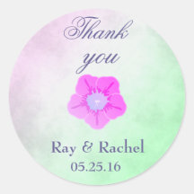 Tack Söt Lila Flower