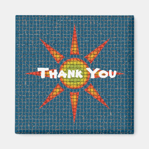 Tack Southwest Mosaic Tile Bright Sol Magnet