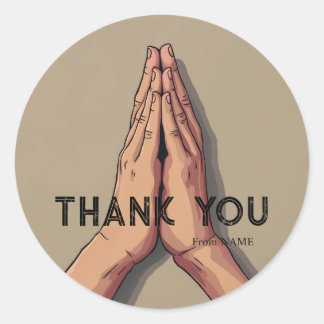 Tack Sticker & Etiketter