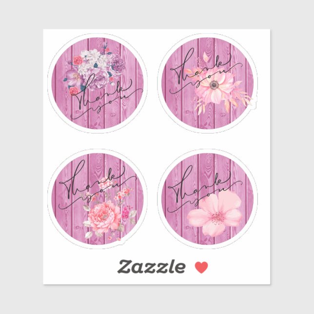 Tack, Sticker Klistermärken (Ark)