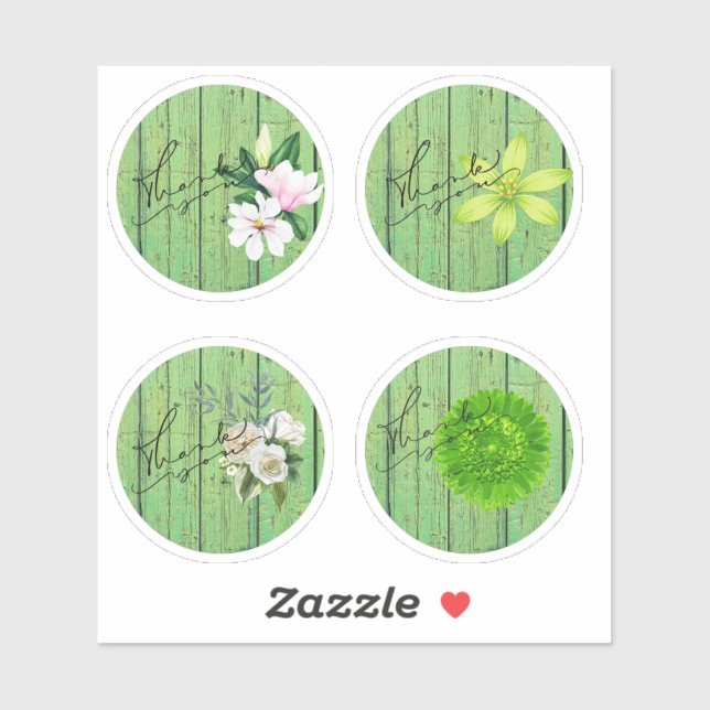 Tack, Sticker Klistermärken (Ark)