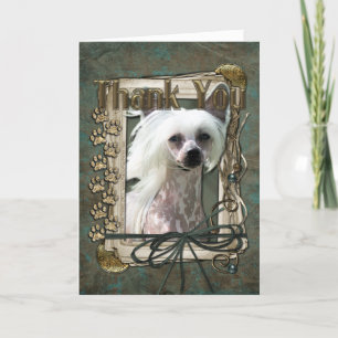 Tack - Stone Tassar - China Crested - Kahlo Kort