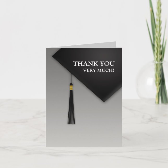 Tack Studenten Black Hat (Framsida)