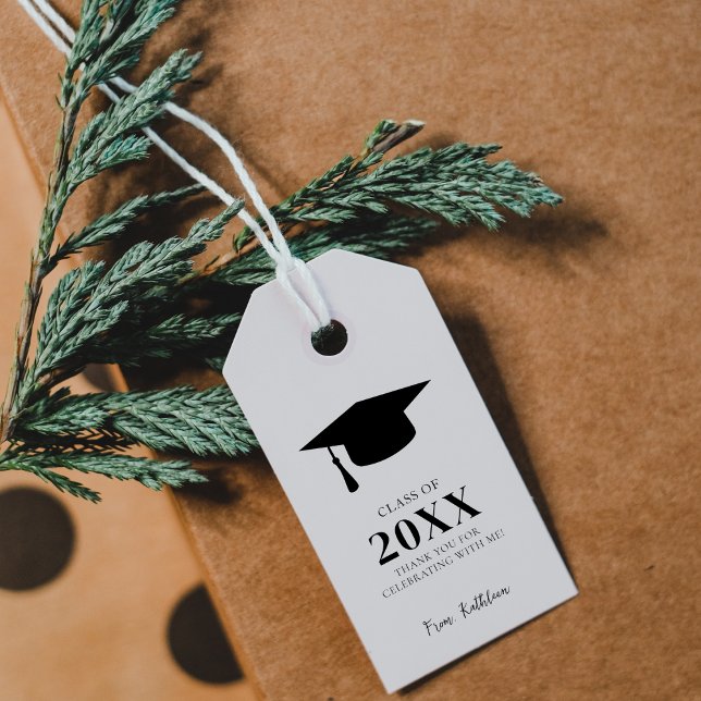 Tack, studenten, Grad Party Favoriter High School Presentetikett (Skapare uppladdad)