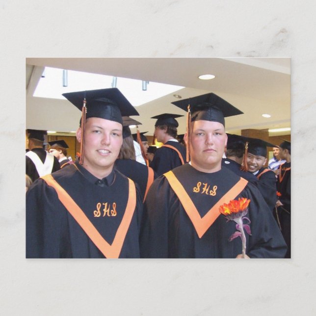 Tack, studenten vykort (Framsida)