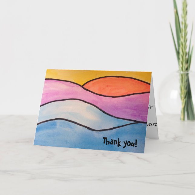 Tack - Sunset Marcel Proust (Framsida)