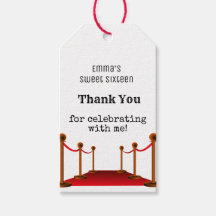 Tack Sweet 16 Red Carpet Confetti Birthday
