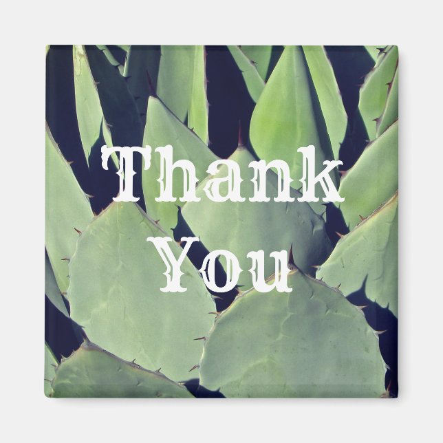 Tack Sythwest Stil Agave apprecision Magnet (Framsidan)