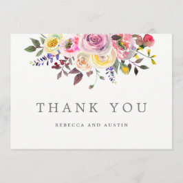 Tack, tack, bara Söt Bröllop Tack Kort