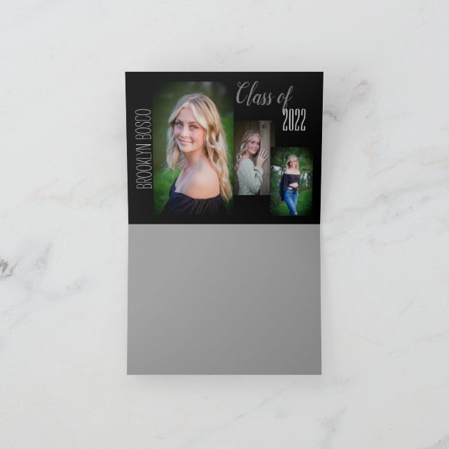 Tack, tack för ditt kort, studenten2 (Inuti)